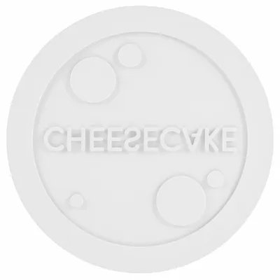 Kitchen utensils - CHEESECAKE DECOR - SILICONE MAT TD07 ø145 H 2 MM - SILIKOMART S.R.L.