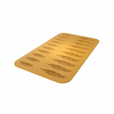 Kitchen utensils - PIUMA - SILICONE MOULD N.10 121X28 H 1.5 MM - N.10 79X23 H 1.5 MM - SILIKOMART S.R.L.