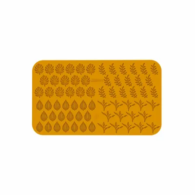 Ustensiles de cuisine - GIARDINO - STAMPO IN SILICONE N.68 FOGLIE 40X25 H 2 MM - 40X49 H 2 MM - SILIKOMART S.R.L.