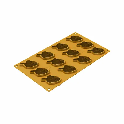 Kitchen utensils - CARCIOFO 28 - SILICONE MOULD N.12 62X41 H28 MM - SILIKOMART S.R.L.