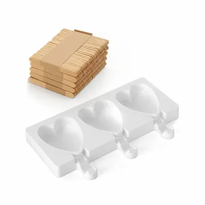 Kitchen utensils - GEL03M MINI HEART-IC - SILICONE MOULD 67X55 H 18 MM - SILIKOMART S.R.L.