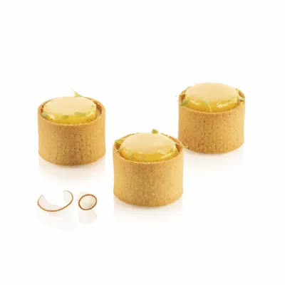 Kitchen utensils - TARTE RING ROUND Ø50 H 35 MM - N.6 RINGS - SILIKOMART S.R.L.