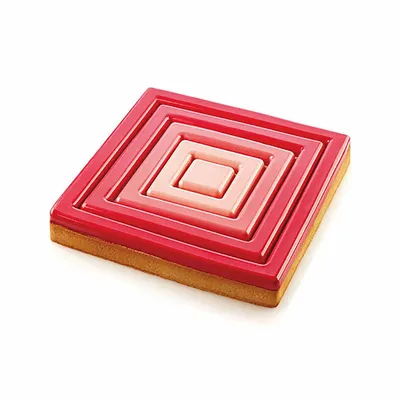 Kitchen utensils - TARTE RING SQUARE 200X200 H20 MM - MICROPERFORATED RING - SILIKOMART S.R.L.