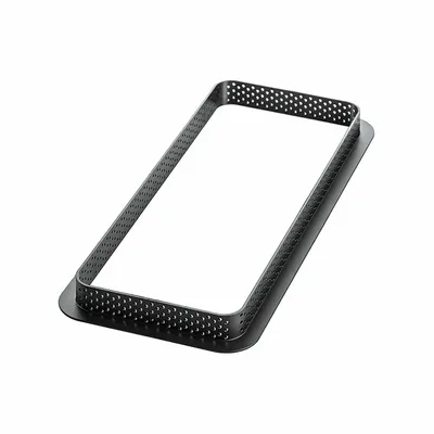Kitchen utensils - TARTE RING RECTANGULAR 265X105 H 20 MM - RING MICROPHORES - SILIKOMART S.R.L.