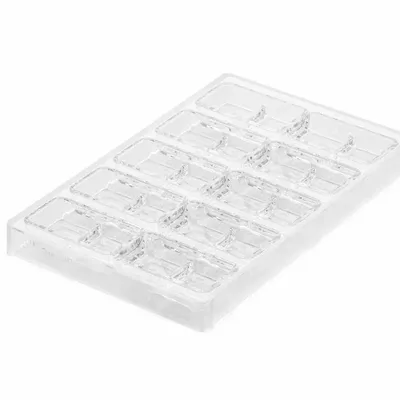 Kitchen utensils - KIT BLOCCO B - CH022 TRITAN MOULD 75X38 H 16 MM + ICH022 SILICONE MOULD N.10 - SILIKOMART S.R.L.