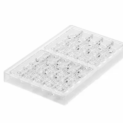 Kitchen utensils - KIT SINFONIA B - CH024 TRITAN MOULD 120X25 H20MM + ICH024 SILICONE MOULD N.10 - SILIKOMART S.R.L.