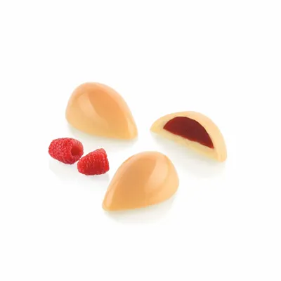 Kitchen utensils - KIT QUENELLE 01 - CH038 TRITAN MOULD 42X27 H 17 MM + ICH038 SILICONE MOULD N.2 - SILIKOMART S.R.L.
