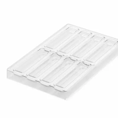 Kitchen utensils - KIT BAR VOLTA - CH016 TRITAN MOULD 120X25 H 10 MM + ICHB02 SILICONE MOULD N.8 - SILIKOMART S.R.L.