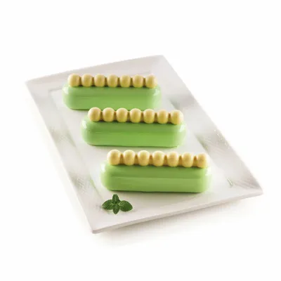 Kitchen utensils - KIT CHIC ECLAIR - SET 2 SILICONE MOULD 130X38 H 40 MM - SILIKOMART S.R.L.