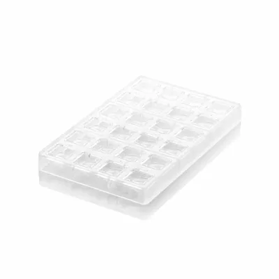 Kitchen utensils - CH001 - ONDA P - TRITAN MOULD N.24 28 X 28 H 13 MM - SILIKOMART S.R.L.