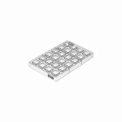 Kitchen utensils - CH057 - DOMUS 01-P - TRITAN MOULD N.24 25X25 H 15 MM - SILIKOMART S.R.L.