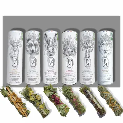 Diffuseurs de parfums - Collection des 6 grands bouquets de fumigation - TOTEM NATURE