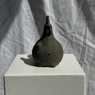 Sculptures, statuettes et miniatures - Petite poule en terre cuite, travail artisanal indonésien ancien H18 - OFFICE OBJETS
