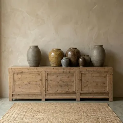 Sideboards - Natural old - upcycled sideboard - PAGODA INTERNATIONAL