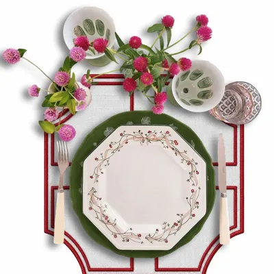 Décorations pour tables de Noël - SCUOL Set de table - LA CUCA