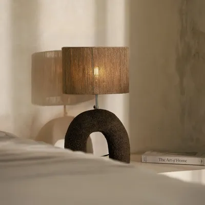 Table lamps - Terra - dark brown - DESIGN TRIP