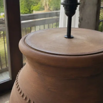 Floor lamps - Terracotta Rustic Floor Lamp N°54 - ARTISAN BY MF