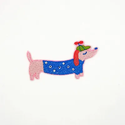 Cadeaux - Patch Teckel Perlé – La touche chic et décalée - PETIT POIRIER