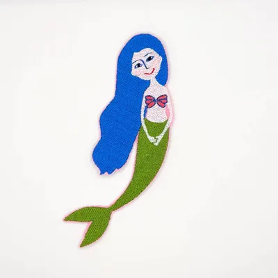 Objets de décoration - Patch « Sirène » – Un secret venu de la mer - PETIT POIRIER