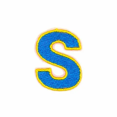 Cadeaux - S - Alphabet brodé, thermocollant - à l'unité - PETIT POIRIER