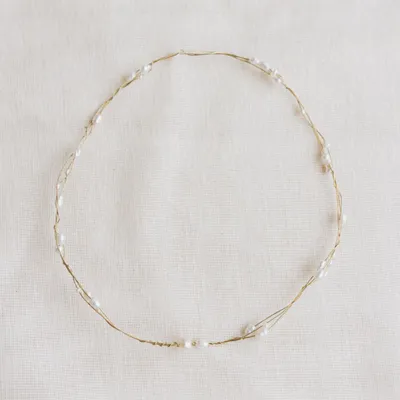 Accessoires cheveux - Diadème de perles - CÂPÂ JEWELRY