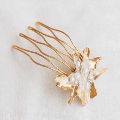 Accessoires cheveux - Peigne Cattleya - CÂPÂ JEWELRY
