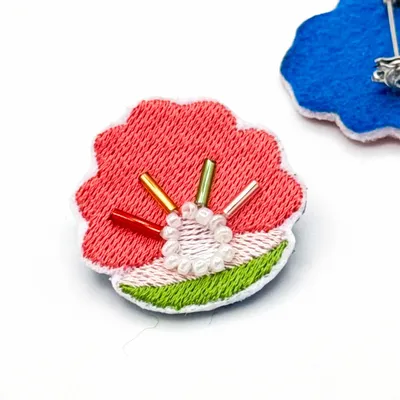 Accessoires enfants - Broche « Coquillage perlé » – Un trésor venu de la mer - PETIT POIRIER