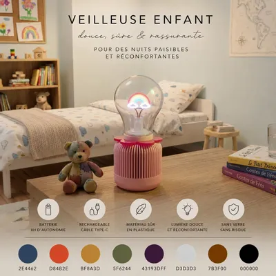 Table lamps - Designer and modern 3D Flowers base for small bulb - CRÉA-TH