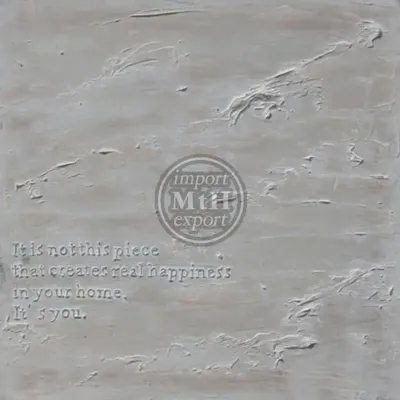 Tableaux - tekst116-100x100cm - TER HALLE
