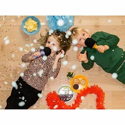 Toys - Glitter Microphone - STEMPELS ET CO
