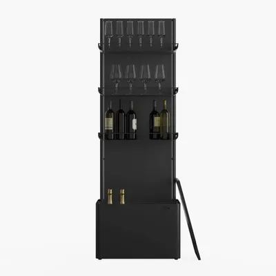 Meubles de cuisines  - Urbn Bar - Charcoal Black - Vertical Storage - URBN GARDN