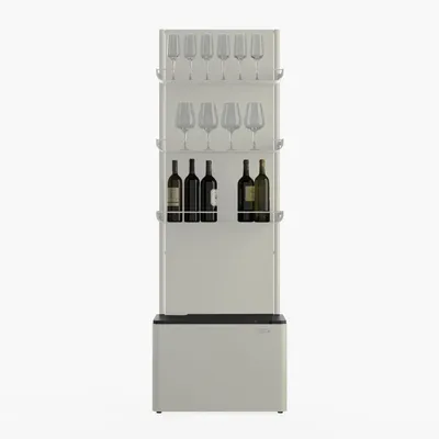 Meubles de cuisines  - Urbn Bar - Silk Grey - Vertical Storage - URBN GARDN