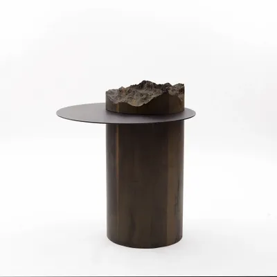 Other tables - TOP - topographic side table - DOLOMITISCH SRL