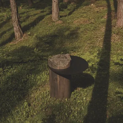 Other tables - TOP - topographic side table - DOLOMITISCH SRL
