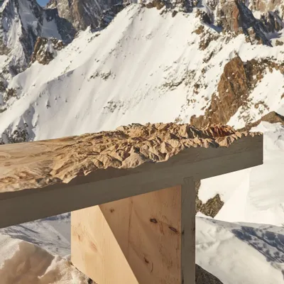Benches - BELVEDERE - topographic bench - DOLOMITISCH SRL