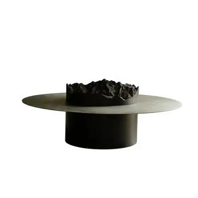 Other tables - TIP - topographic side table - DOLOMITISCH SRL