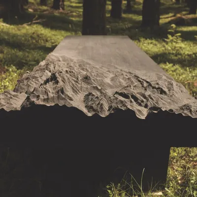 Benches - BELVEDERE - topographic bench - DOLOMITISCH SRL