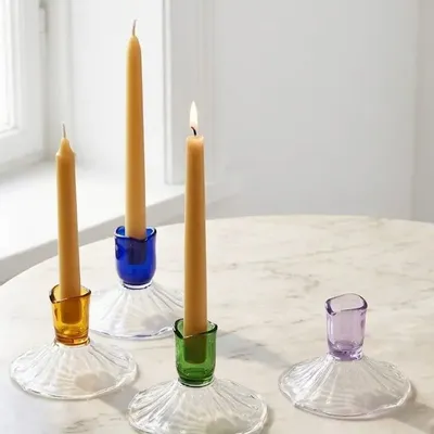 Decorative objects - Twirly candle holder - ASMA'S CRAFTS