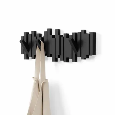 Wardrobe - MULTI HOOK BLACK STICKS - UMBRA