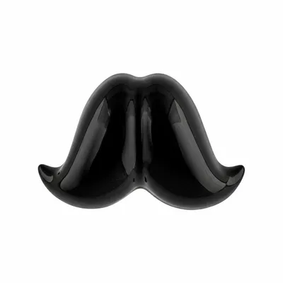 Cadeaux - Porte-manteau Jay Mustache noir - LETSHELTER