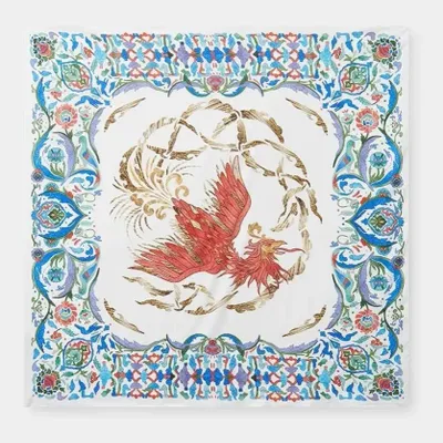 Foulards et écharpes - Écharpe Simurgh à l'aube - MARALETTO