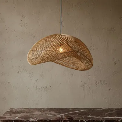 Suspensions - Lampe labyrinthe bio naturel - RAW MATERIALS