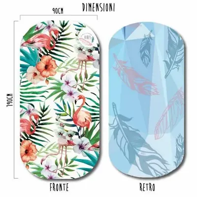 Travel accessories - Flamingo beach towel - BEACH VIBES