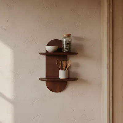 Shelves - Bullnose wallshelves - RAW MATERIALS