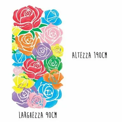 Travel accessories - Pink beach towel - BEACH VIBES