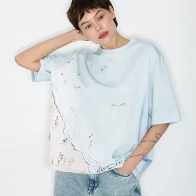 Prêt-à-porter - T-shirt imprimé intégral « Beach » - MARALETTO