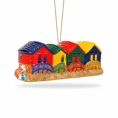 Other Christmas decorations - Capetown Muizenberg Glass ornament - DE BALLEN UIT BV