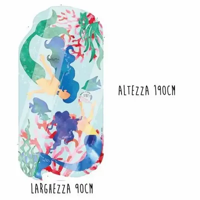 Travel accessories - Mermaids beach towel - BEACH VIBES