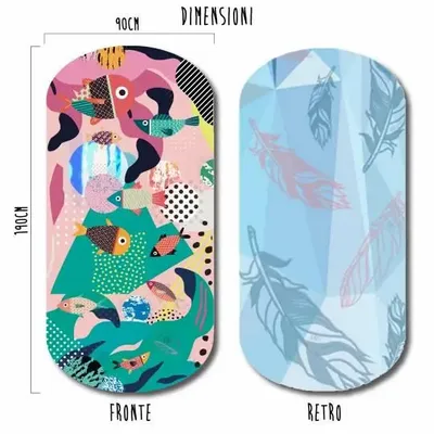 Travel accessories - Magic beach towel - BEACH VIBES