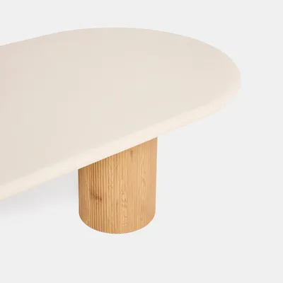 Dining Tables - Fiji - clear streaked - DESIGN TRIP